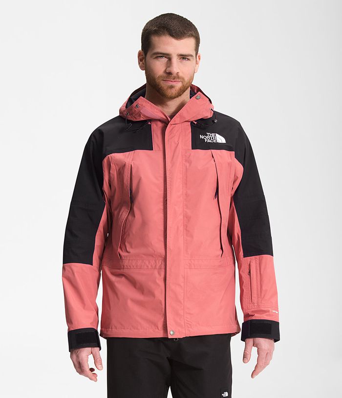 The North Face Regenjas Heren K2rm Dryvent™ VWBL96520 - Roze/Zwart